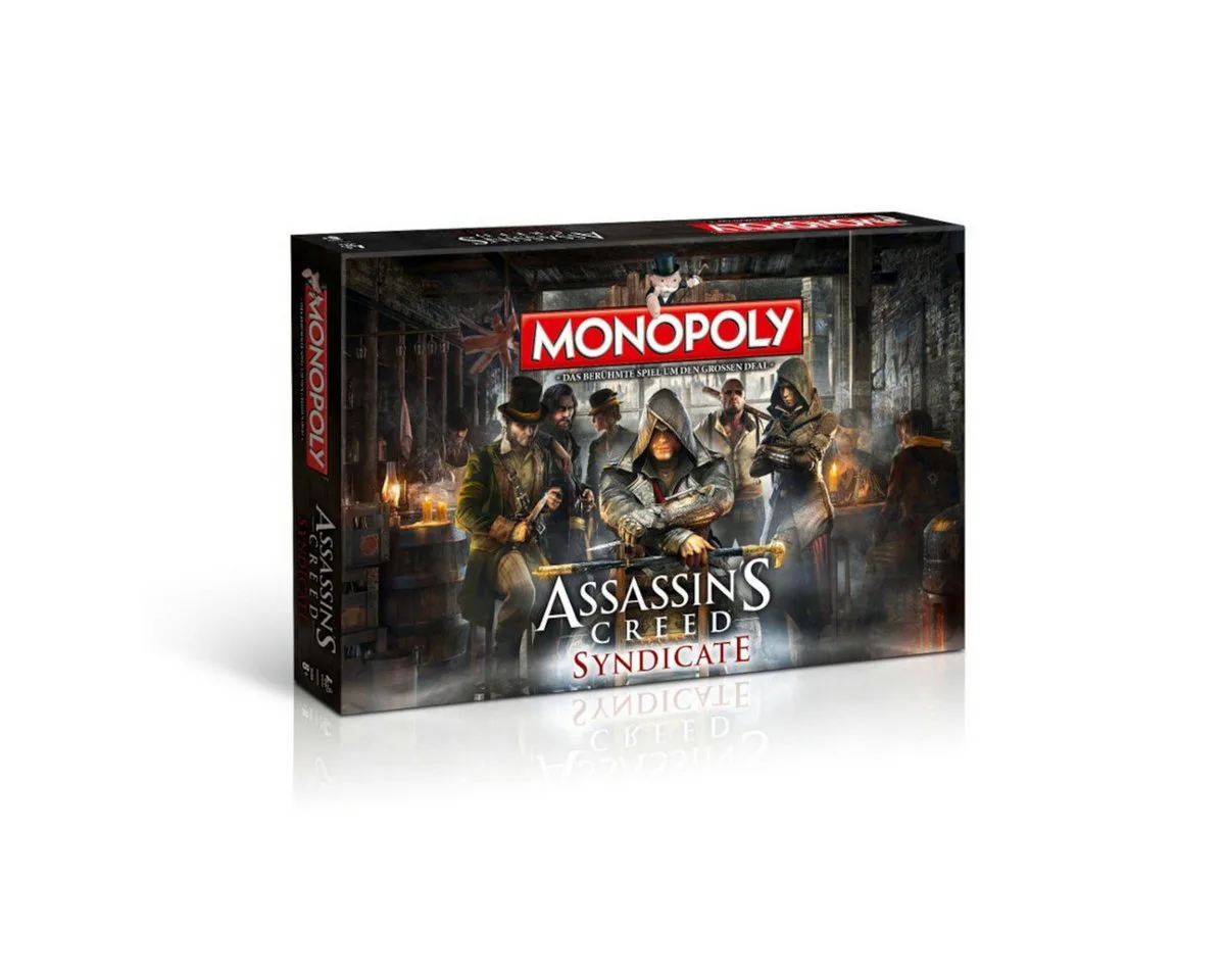 Monopoly Assassin's Creed Syndicate von Winning Moves, Ausgabe Mehrfarbig – Schachtel