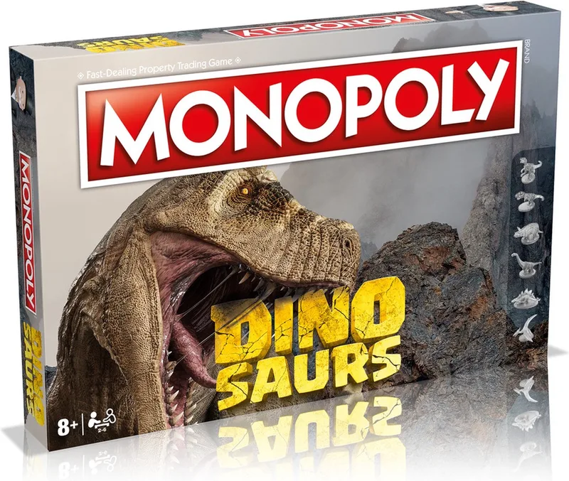 Monopoly - Bordspel - Dinosaurs - Engels from Winning Moves – box