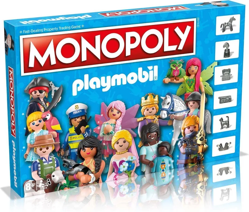 Monopoly - Bordspel - Playmobil - Engels from Winning Moves – box