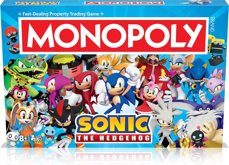 Monopoly - Bordspel - Sonic - Engels from Winning Moves – box