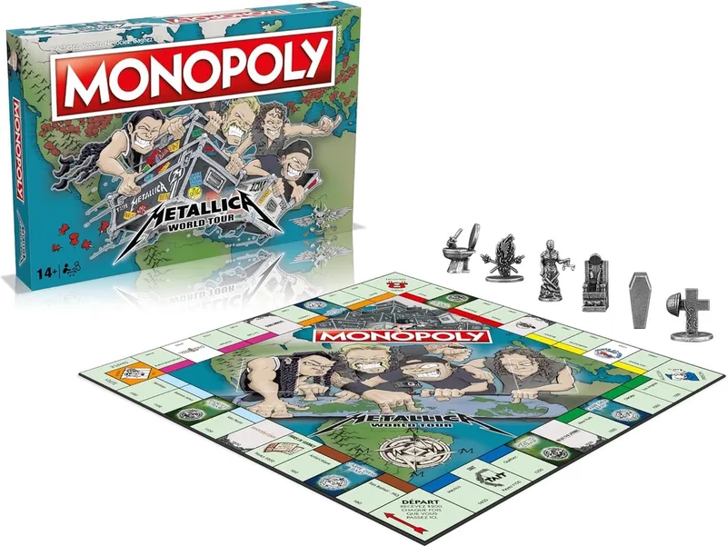 Monopoly - Metallica World Tour van Winning Moves – doos