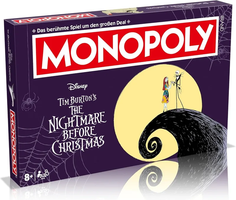 Monopoly Nightmare before Christmas de Winning Moves, édition Violet – boîte 1 sur 5