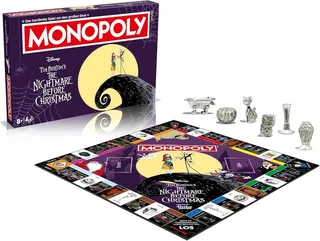 Monopoly Nightmare before Christmas de Winning Moves, édition Violet – boîte 2 sur 5