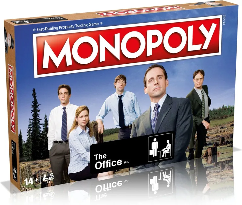 Monopoly - The Office - Boardgame Engelstalig von Winning Moves – Schachtel