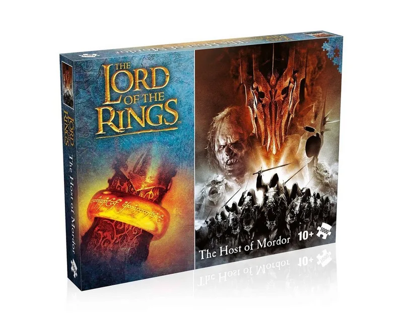 Puzzle LOTR - The Host of Mordor Puzzle 1000 Teile, Puzzleteile de Winning Moves – boîte