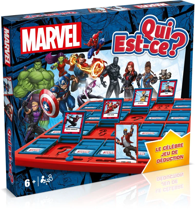 Qui est-ce ? - Marvel from Winning Moves – box
