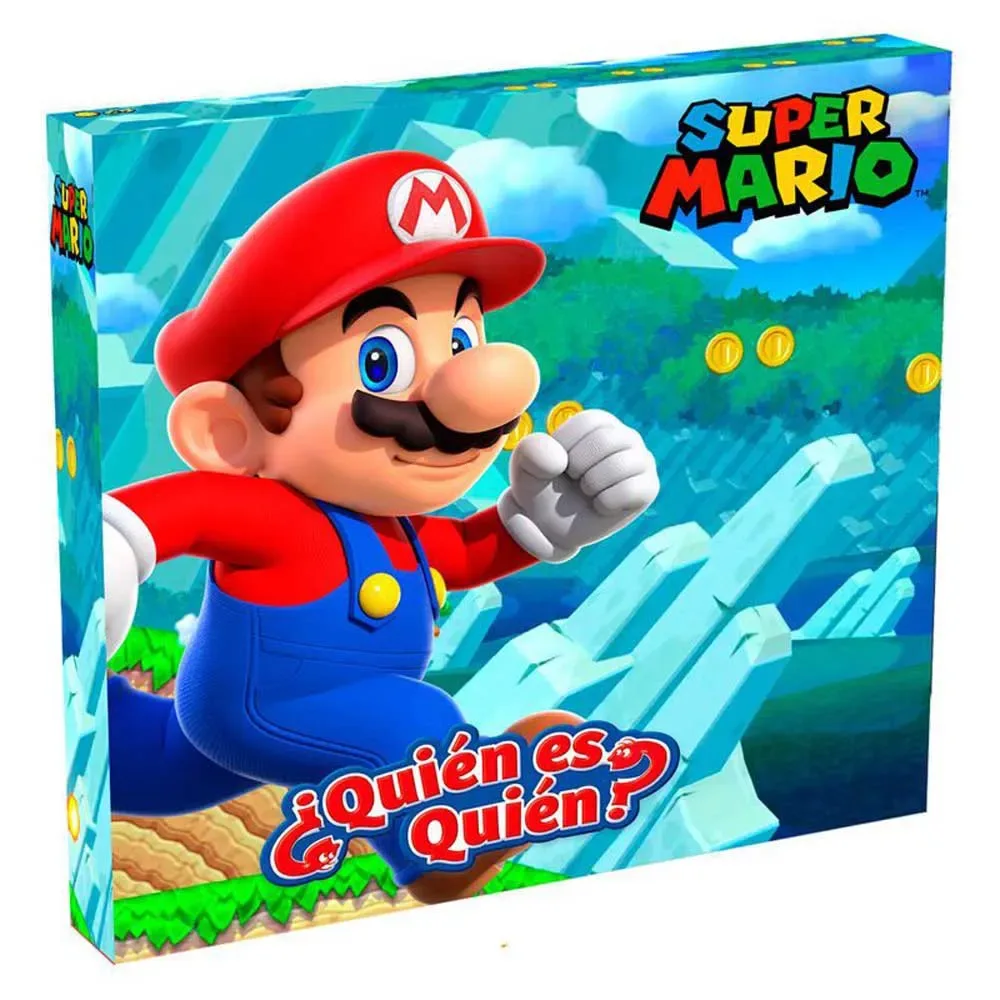 Quién Es Quién Super Mario Bros från Winning Moves – kartong
