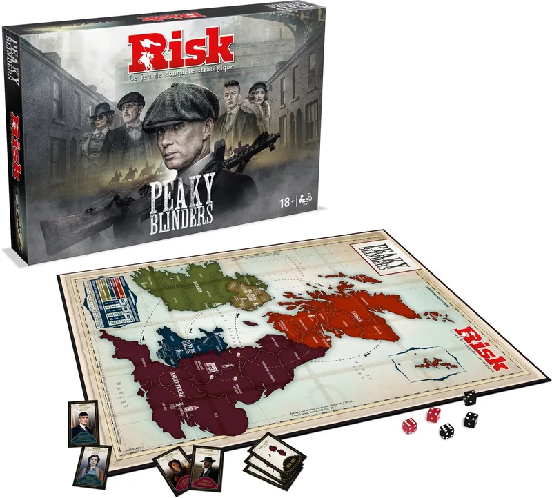 Risk Peaky Blinders - Strategisch bordspel voor 2-5 spelers from Winning Moves – box