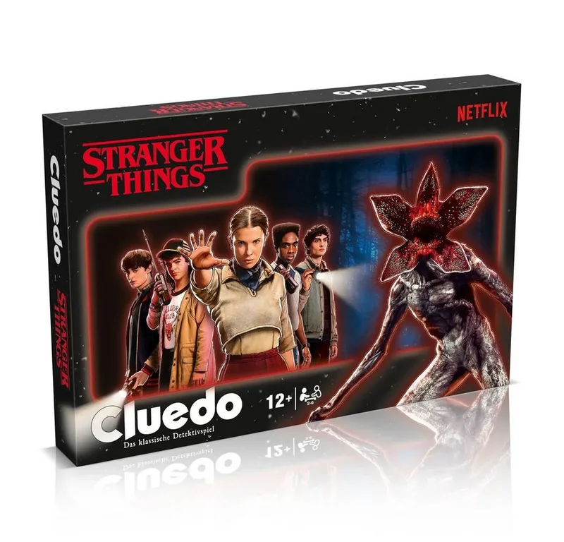Spiel Cluedo Stranger Things de Winning Moves – boîte