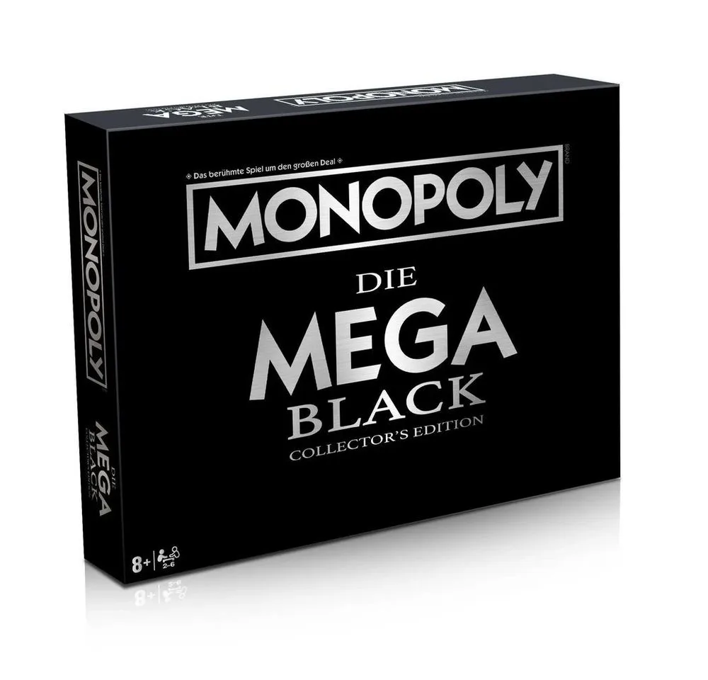 Spiel Mega Monopoly Black Edition från Winning Moves – kartong