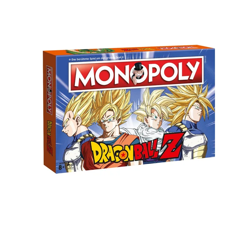 Spiel Monopoly - Dragon Ball Z (deutsch/französisch) von Winning Moves – Schachtel