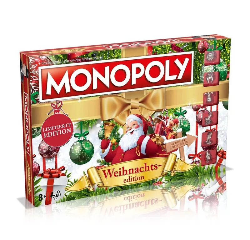 Spiel Monopoly Weihnachten van Winning Moves – doos