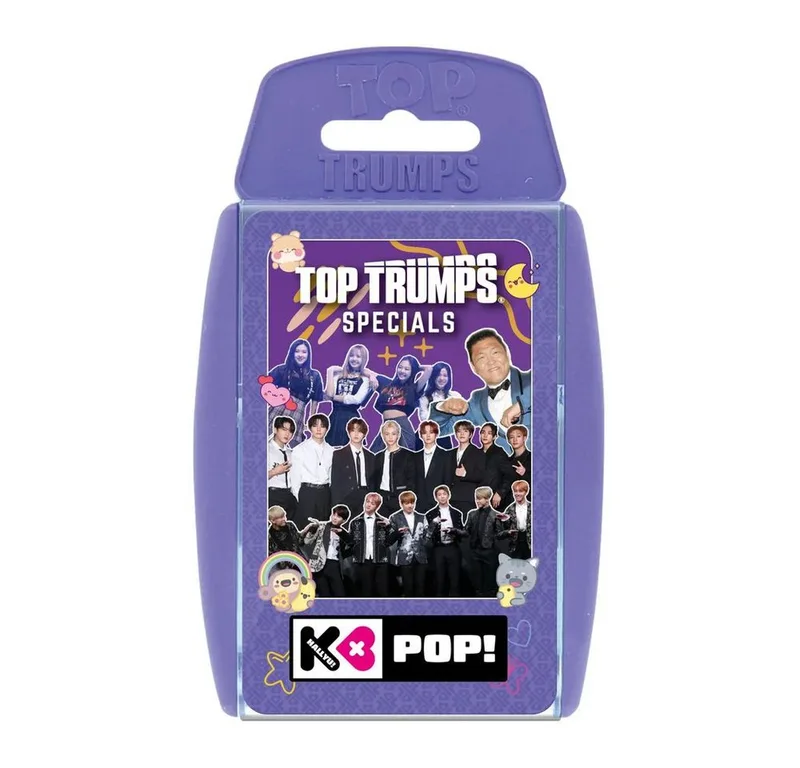 Spiel Top Trumps K-POP från Winning Moves – kartong 1 av 5