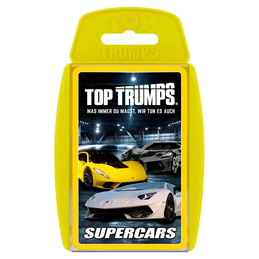 Jeu De Cartes Super Cars German de Winning Moves – boîte