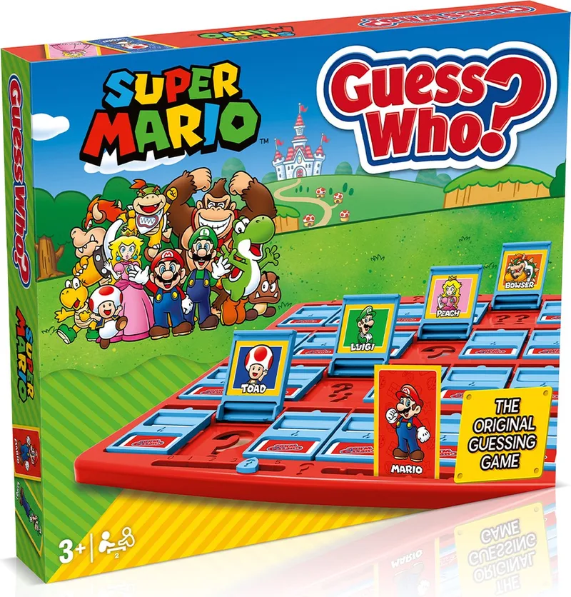 Super Mario - Bordspel - Guess Who? - Engels von Winning Moves – Schachtel