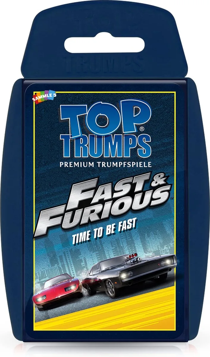 Top Trumps - Fast & Furious Time To Be Fast - Kaartspel von Winning Moves – Schachtel