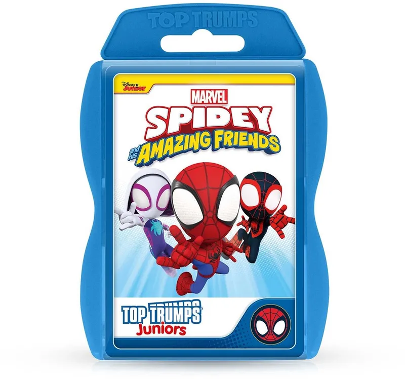 Top Trumps Junior - Kaartspel - Spidey and His Amazing Friends - Engels von Winning Moves – Schachtel