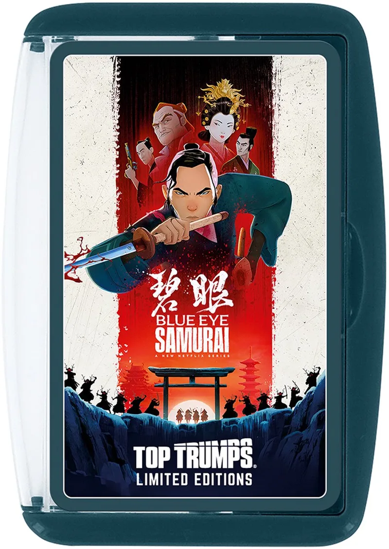 Top Trumps - Kaartspel Limited Edition - Blue Eye Samurai Engels from Winning Moves – box