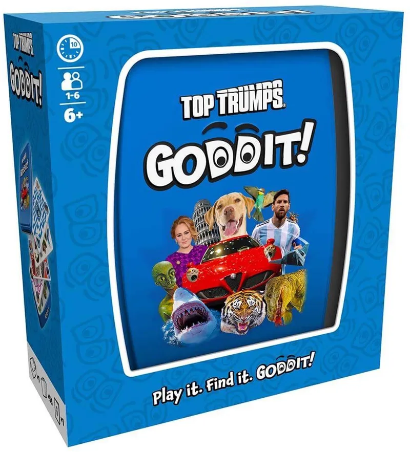Top Trumps - Kaartspel - Original Goddit Meertalig von Winning Moves – Schachtel