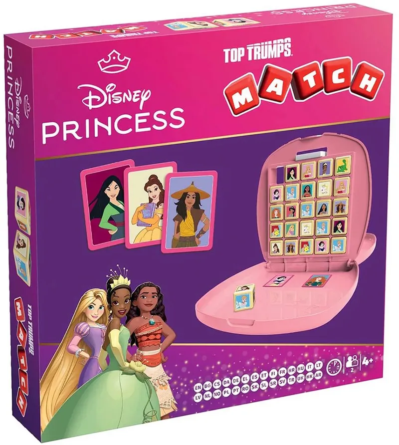 Top Trumps Match - Bordspel - Disney Princess Meertalig van Winning Moves – doos