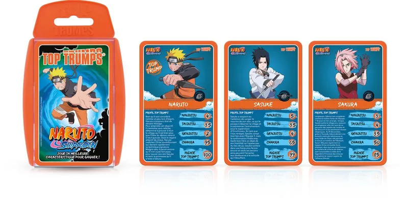 Top Trumps - Naruto from Winning Moves – box