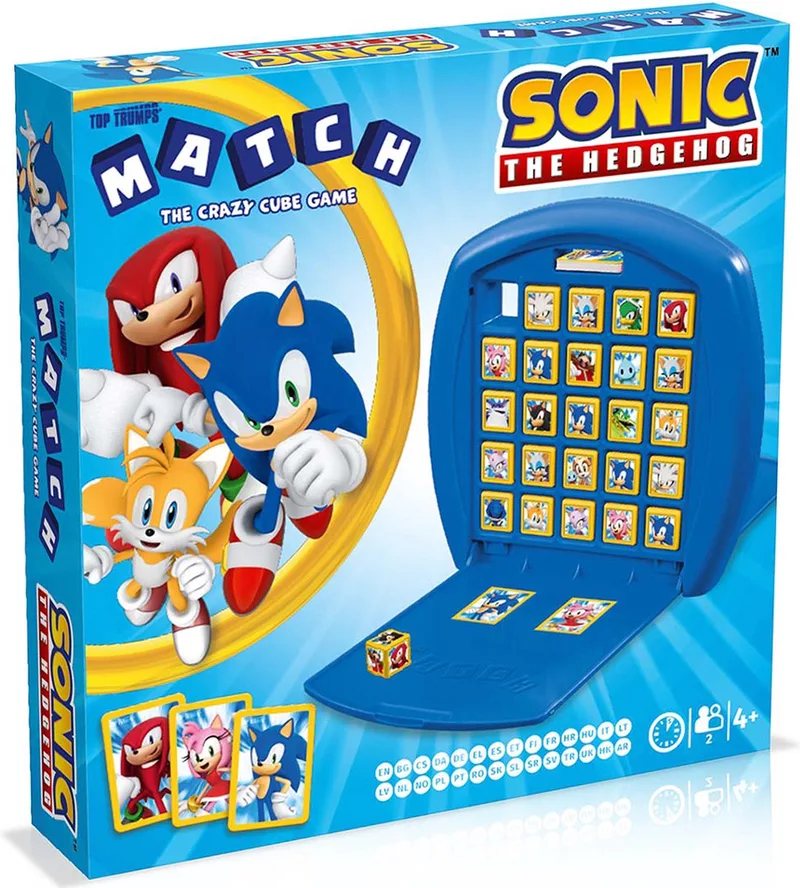 Top Ttrumps Match - Bordspel - Sonic Meertalig von Winning Moves – Schachtel