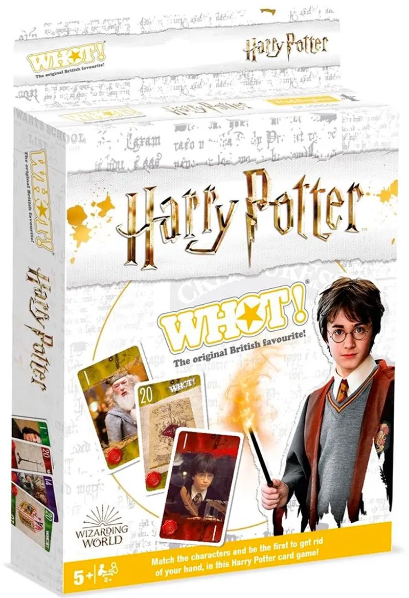 WHOT! - Kaartspel - Harry Potter Meertalig van Winning Moves – doos