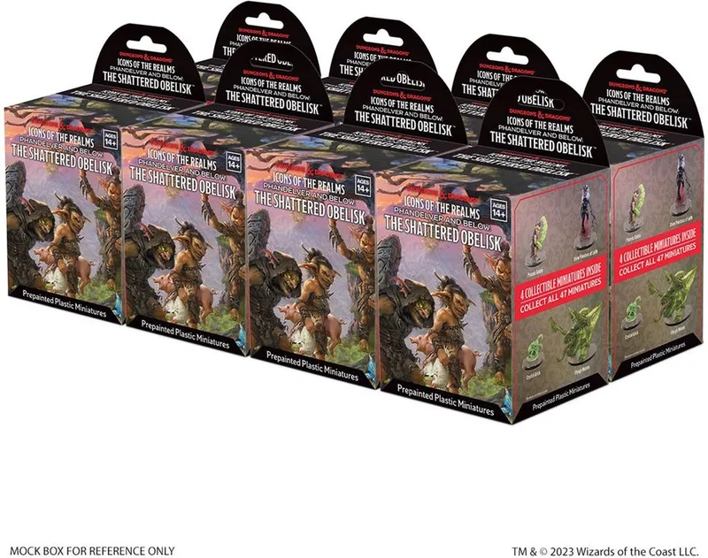 D&D Icons of the Realms Phandelver & Below The Shattered Obelisk Brick (8) van WizKids – doos