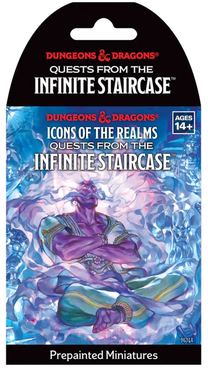 D&D Icons of the Realms Quests from the Infinite Staircase Booster de WizKids – boîte