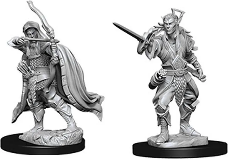 D&D Miniatures Male Elf Rogue van WizKids, editie ; Multi – doos
