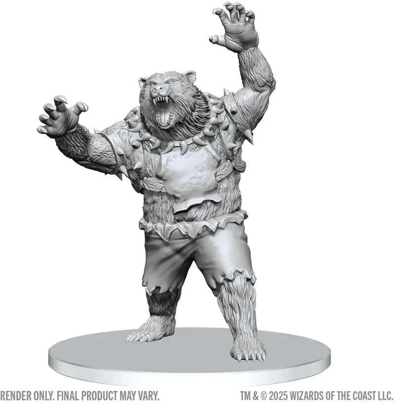 D&D Nolzur's Marvelous Miniatures Werebear van WizKids – doos