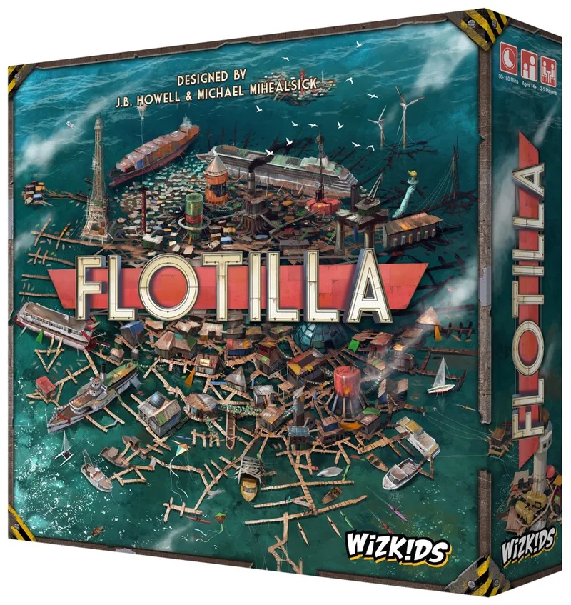 Flotilla Bordspel from WizKids – box