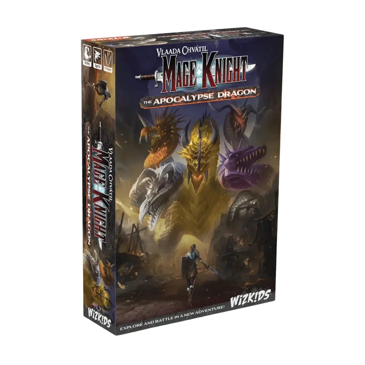 Mage Knight: Apocalypse Dragon Expansion from WizKids – box