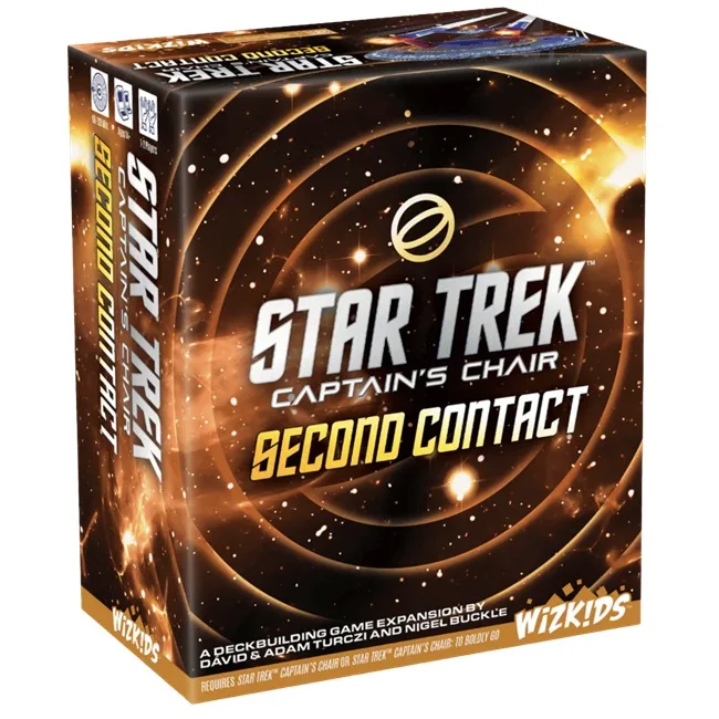 Star Trek: Captain's Chair - Second Contact från WizKids – kartong