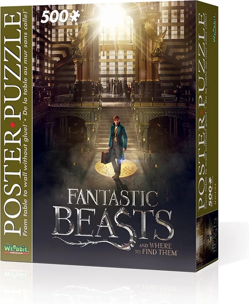 Poster Puzzle - Fantastic Beasts Macusa 500 stukjes fra Wrebbit, Flerfarvet-udgave – æske