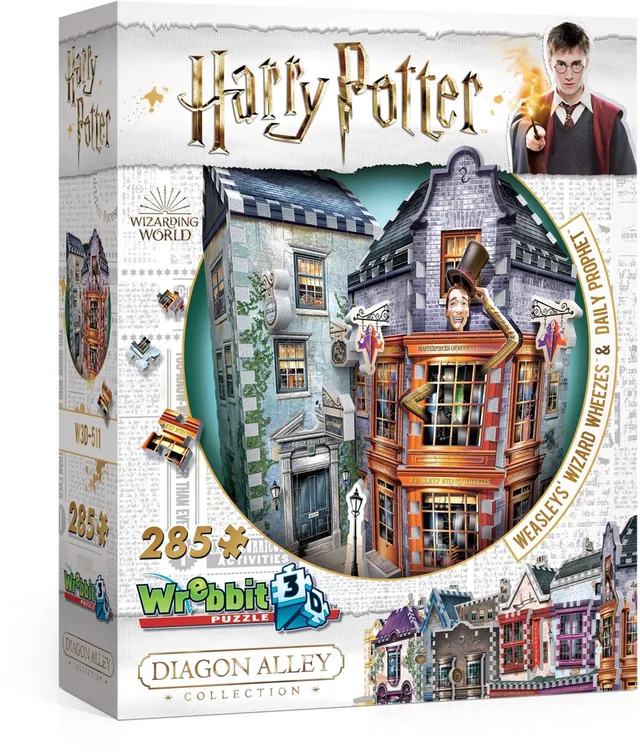 puzzel - Harry Potter - Weasleys Wizard Wheezes and Daily Prophet - 285 stuks