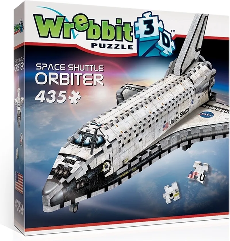Puzzel Space Shuttle 435 Stukjes from Wrebbit, Multicolour edition – box