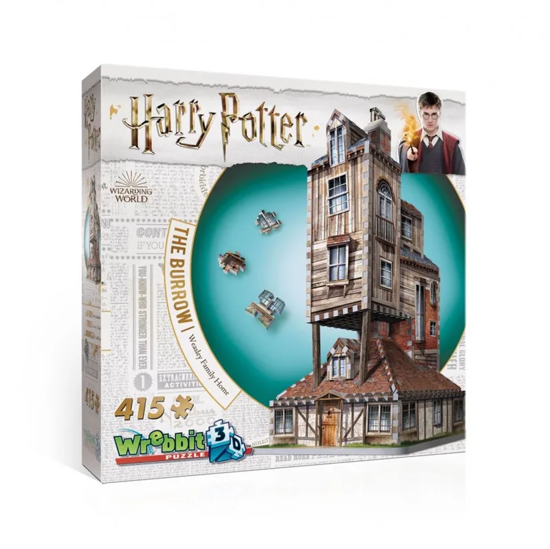 The Burrow- Weasley Family Home from Wrebbit, Multicolour edition – box