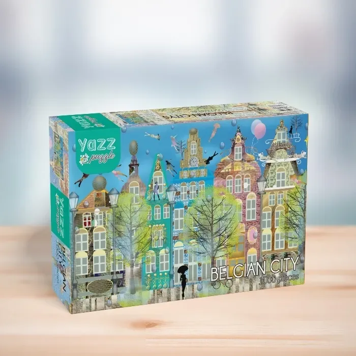 Belgian City - 1000 pièces de Yazz Puzzle – boîte 2 sur 2