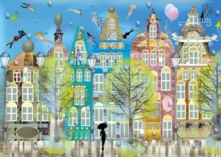 Belgian City - 1000 pièces de Yazz Puzzle – boîte 1 sur 2