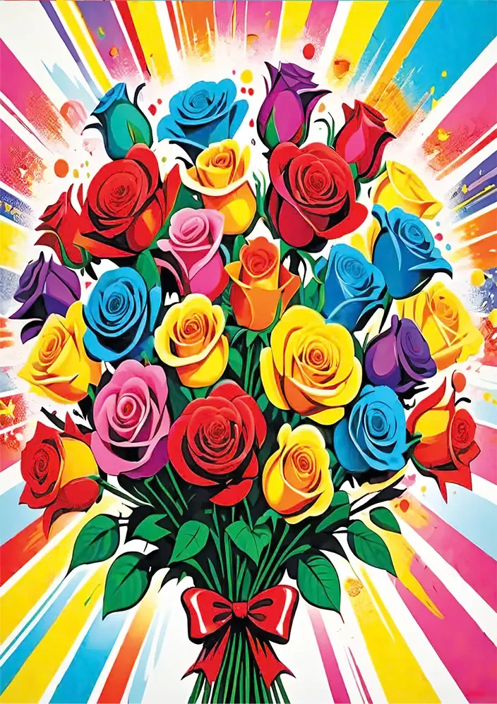 Bouquet - 1000 pièces de Yazz Puzzle – boîte 1 sur 2