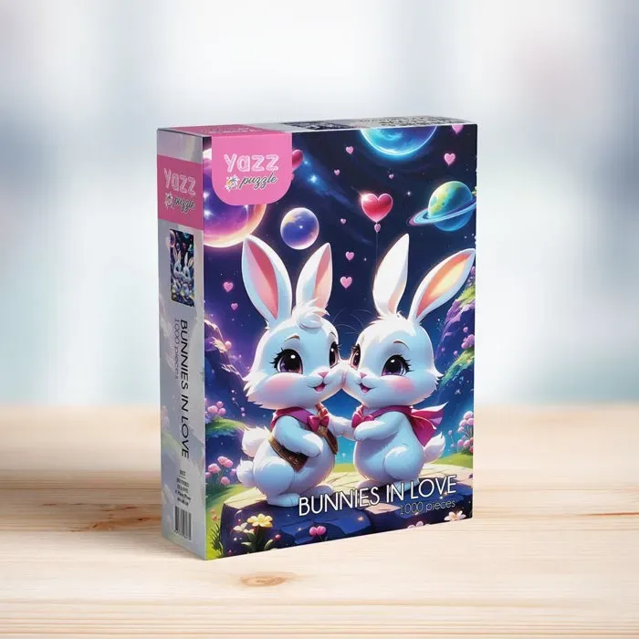 Bunnies in Love - 1000 pièces from Yazz Puzzle – box 2 of 2