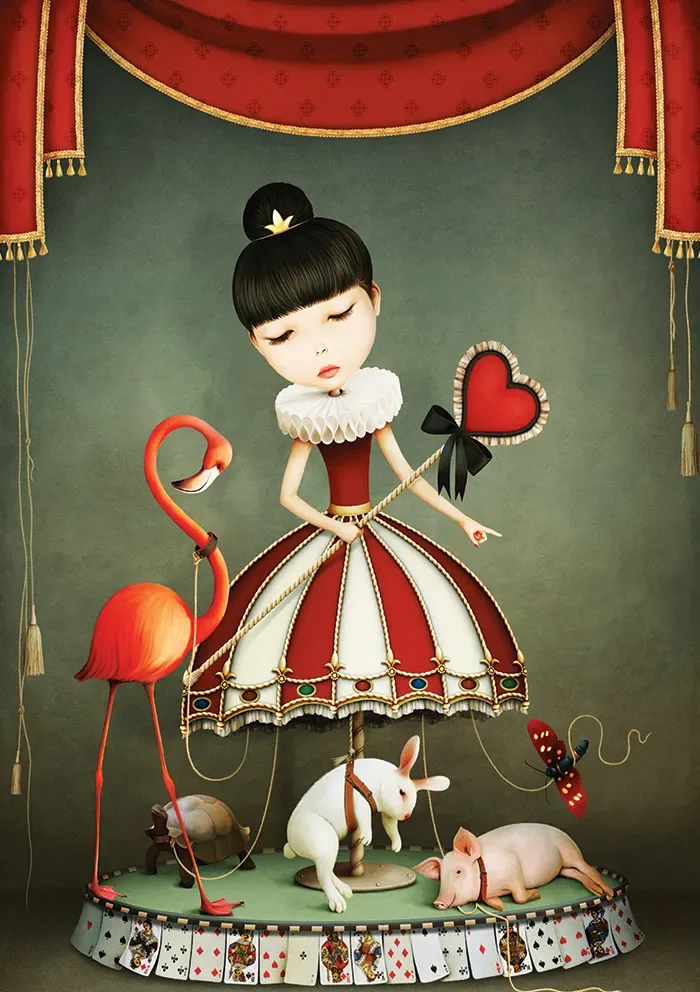 Carousel Girl - 1000 pièces from Yazz Puzzle – box 1 of 2