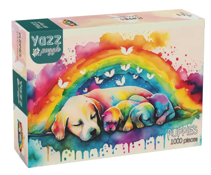 Chiots - 1000 pièces de Yazz Puzzle – boîte 2 sur 2