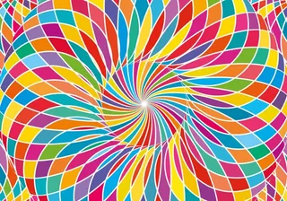 Colored Circle - 1000 pièces van Yazz Puzzle – doos 1 van 2