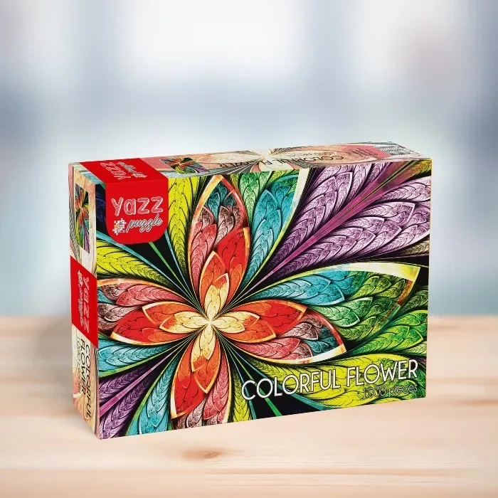 Colorful Flower - 1000 pièces from Yazz Puzzle – box 2 of 2