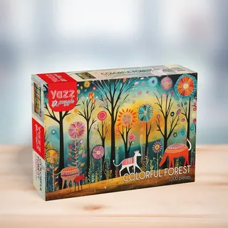 Colorful Forest - 1000 pièces de Yazz Puzzle – boîte 2 sur 2