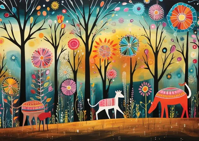 Colorful Forest - 1000 pièces