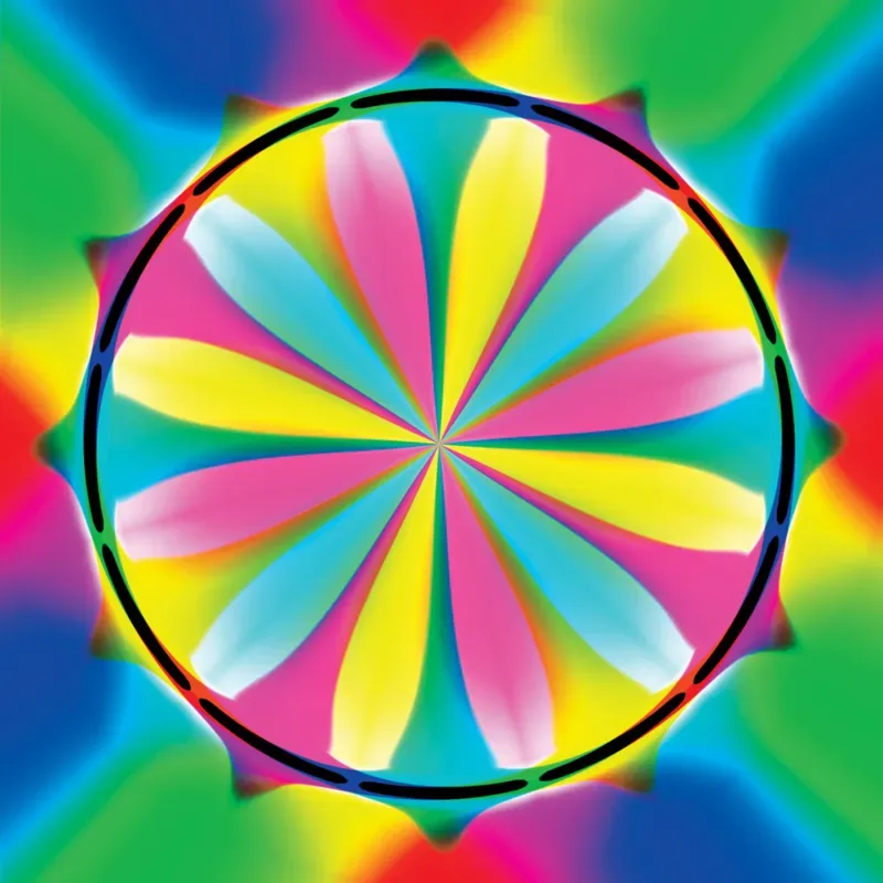 Colorful Ormanent - 1000 pièces van Yazz Puzzle – doos