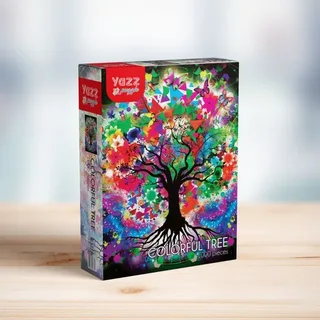 Colorful Tree - 1000 pièces van Yazz Puzzle – doos 2 van 2